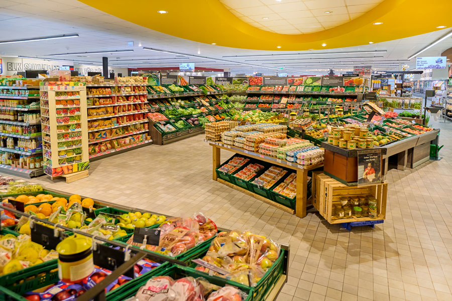 Obst und Gemueseabteilung